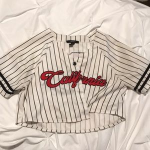 California baseball style shirt